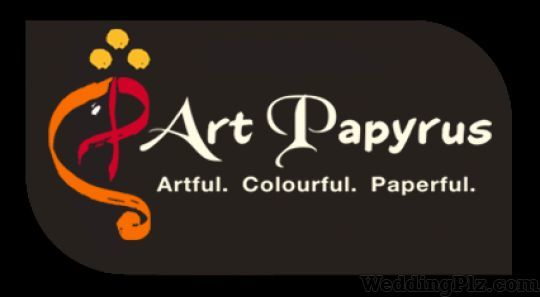 Art Papyrus Invitation Cards weddingplz