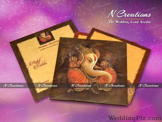 N Creations Invitation Cards weddingplz