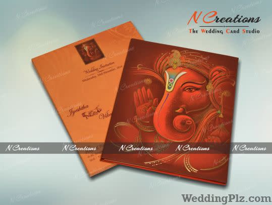 N Creations Invitation Cards weddingplz