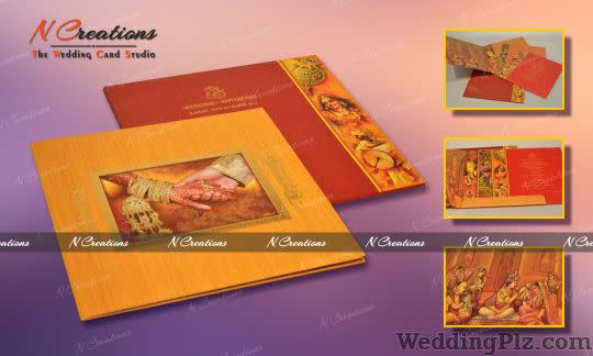 N Creations Invitation Cards weddingplz