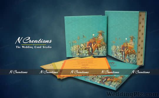 N Creations Invitation Cards weddingplz