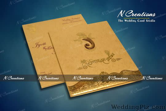 N Creations Invitation Cards weddingplz