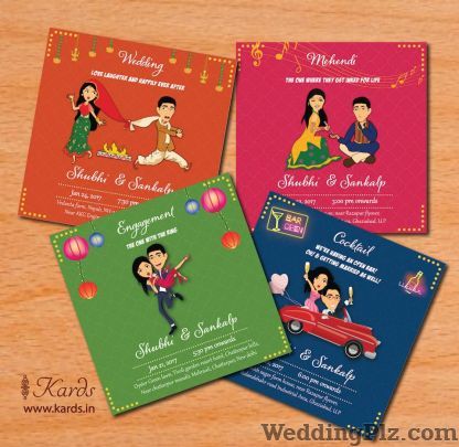 Kards Creative Wedding Invitations Invitation Cards weddingplz