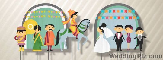 Mynah Animation Invitation Cards weddingplz