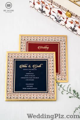 Be Jalebi Invitation Cards weddingplz