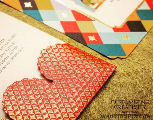 Customizing Creativity Invitation Cards weddingplz