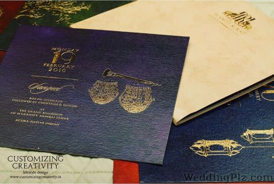 Customizing Creativity Invitation Cards weddingplz