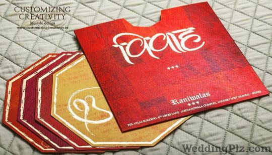 Customizing Creativity Invitation Cards weddingplz