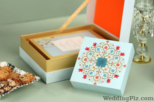 Gold Leaf Design Studio Invitation Cards weddingplz