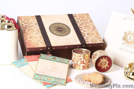 Gold Leaf Design Studio Invitation Cards weddingplz