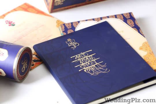 Gold Leaf Design Studio Invitation Cards weddingplz