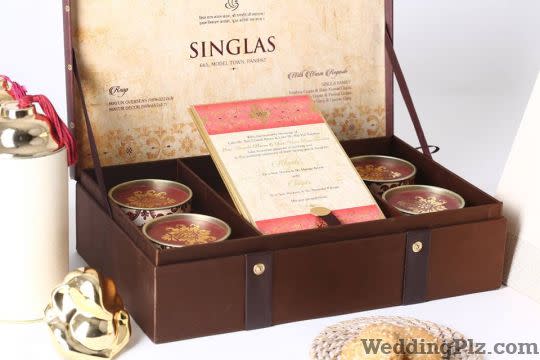 Gold Leaf Design Studio Invitation Cards weddingplz
