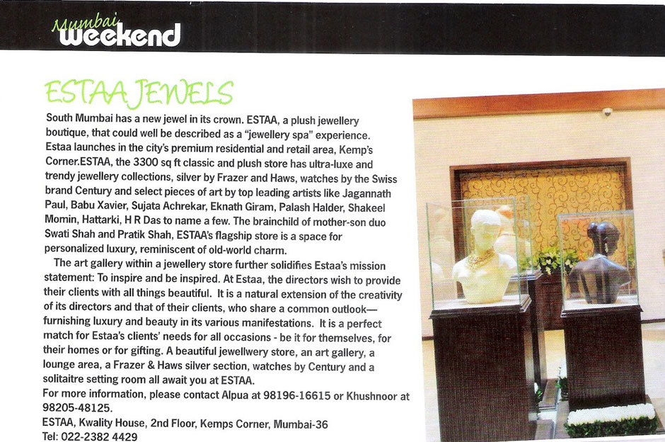 Estaa Gems Pvt. Ltd. Jewellery weddingplz