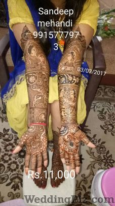 Sandeep Mehandi Arts Mehndi Artists weddingplz