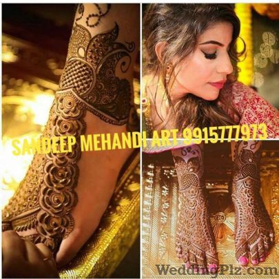 Sandeep Mehandi Arts Mehndi Artists weddingplz