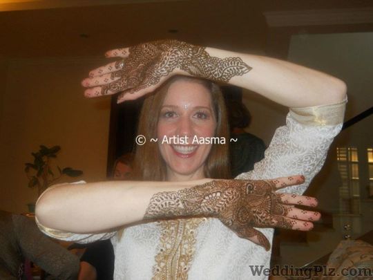 Artist Aasma Mehndi Artists weddingplz