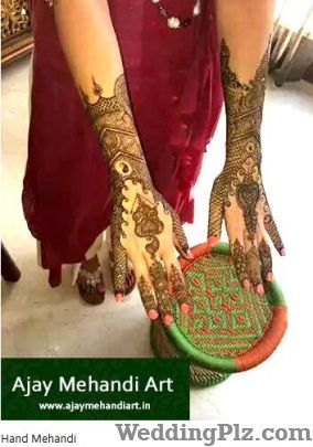 Ajay Mehandi Art by A K Sharma Mehndi Artists weddingplz