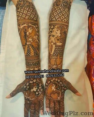 Ravi Mehandi Wala Mehndi Artists weddingplz