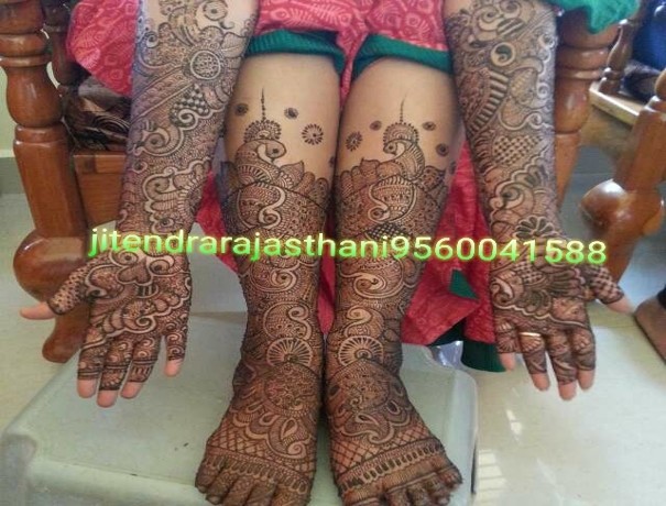 Jitendra Rajasthani Mehandi Art Mehndi Artists weddingplz