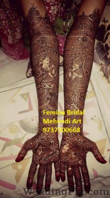 Femina Bridal Mehndi Art Mehndi Artists weddingplz