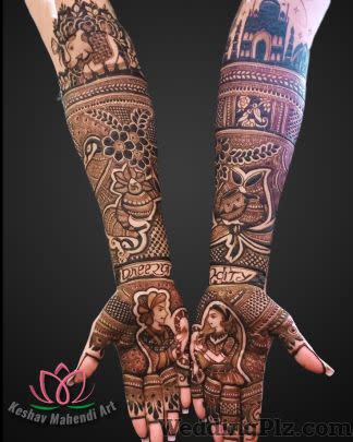 Keshav mehandi art Mehndi Artists weddingplz
