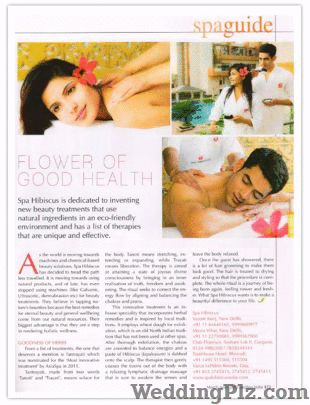 Spa Hibiscus Spa weddingplz