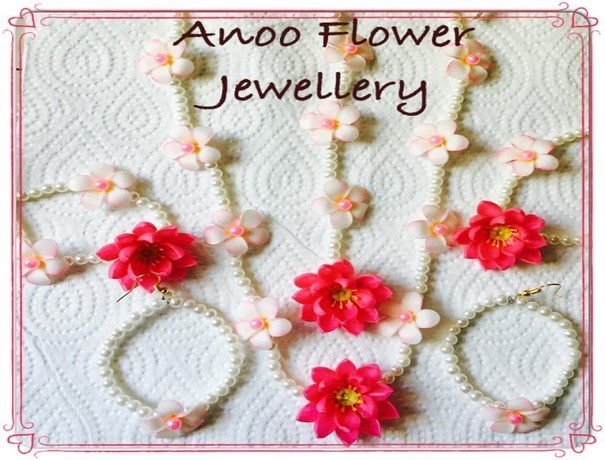 Anoo Flower Jewellery Wedding Accessories weddingplz