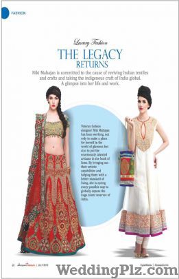 Niki Mahajan Wedding Lehnga and Sarees weddingplz