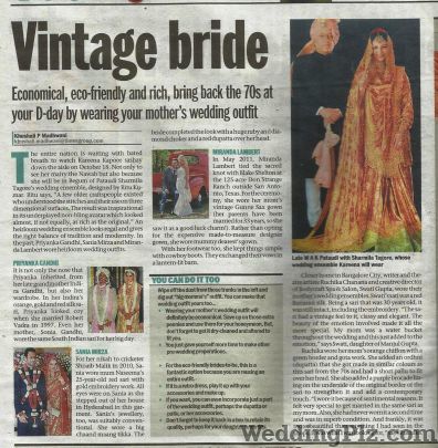 Ritu Kumar Bridal Collection Wedding Lehnga and Sarees weddingplz