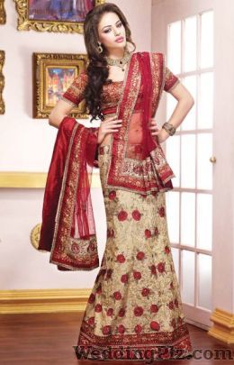Mateshwari Cutpiece Centre Wedding Lehnga and Sarees weddingplz