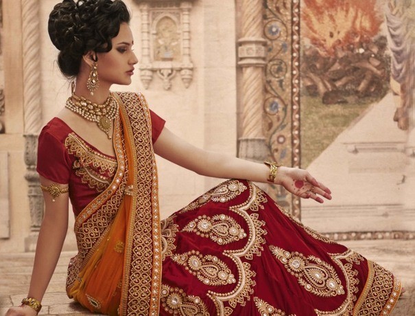 Ghan Shyam Fashioners Wedding Lehnga and Sarees weddingplz