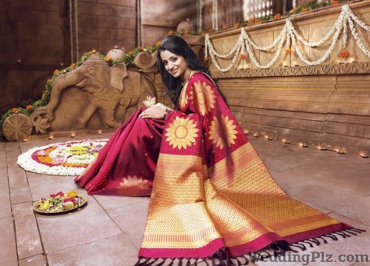 Kanchi Vallalar Silk Wedding Lehnga and Sarees weddingplz