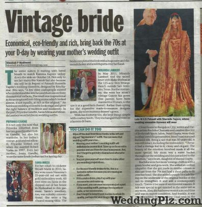 Ritu Kumar Wedding Lehnga and Sarees weddingplz