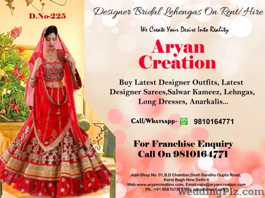 Aryan Creation Wedding Lehnga and Sarees weddingplz