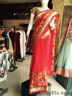 Mock Orange Wedding Lehnga and Sarees weddingplz