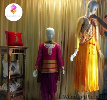 Kasidakari Wedding Lehnga and Sarees weddingplz