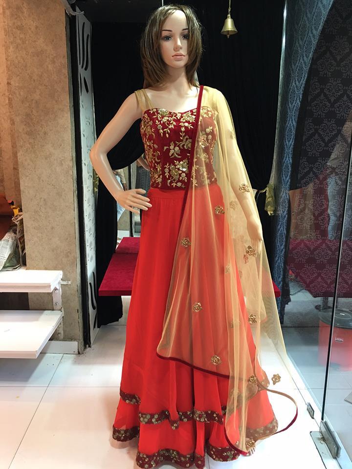 Nidhi Jain Kumar Wedding Lehnga and Sarees weddingplz