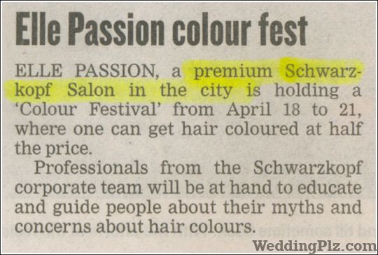 Elle Passion Salon Beauty Parlours weddingplz