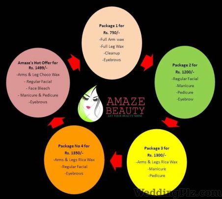 Amaze Beauty Your Home Salon Beauty Parlours weddingplz
