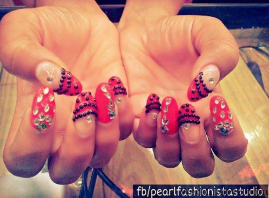 Pearl Fashionista Studio Nail Art Studios weddingplz