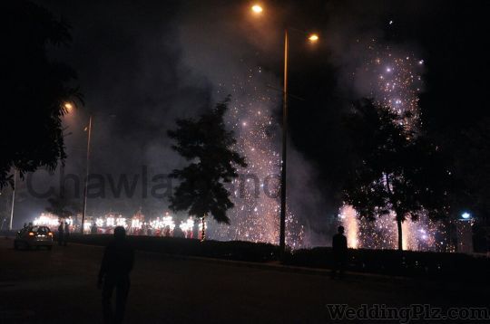 Chawla Band Fireworks and Crackers weddingplz
