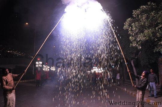Chawla Band Fireworks and Crackers weddingplz