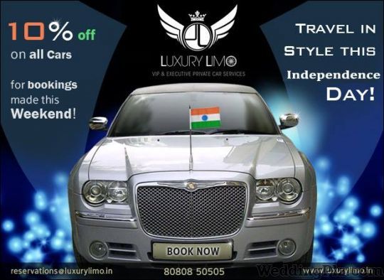 Luxury Limo Luxury Cars on Rent weddingplz