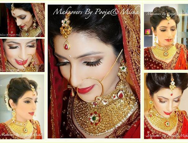 Makeovers By Pooja And Misha Makeup Artists weddingplz