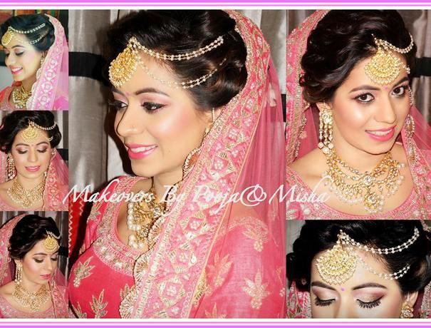 Makeovers By Pooja And Misha Makeup Artists weddingplz