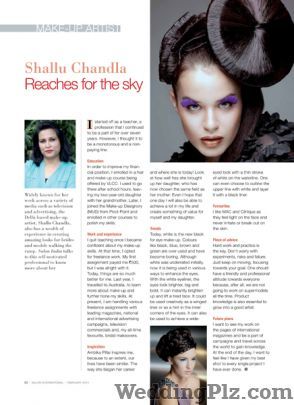 Shallu Chandla Make Up and Hair Styling Makeup Artists weddingplz