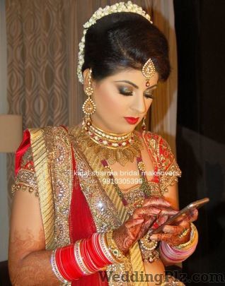 Bridal Makeup By Kajal Sharma Makeup Artists weddingplz