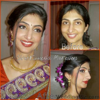 Shruti and Sumedha Makeovers Makeup Artists weddingplz