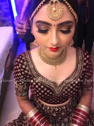Makeover by Manleen Puri Makeup Artists weddingplz