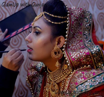 Glam Up with Gunjan Makeup Artists weddingplz